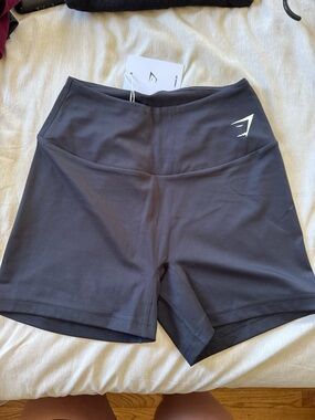 Gymshark Black High-Waist Performance Bike Shorts